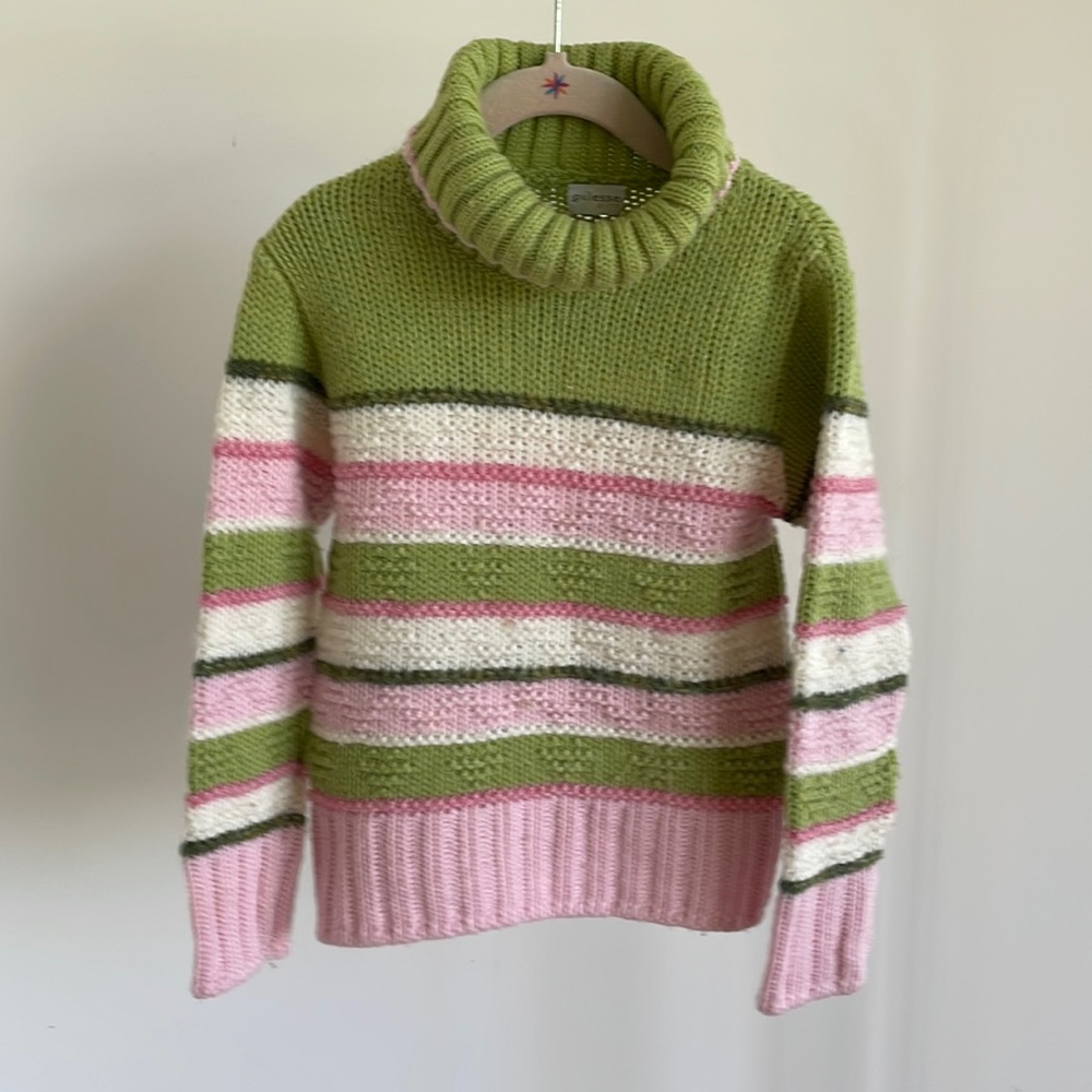 Oviesse Olive and pink Sweater, 4/5